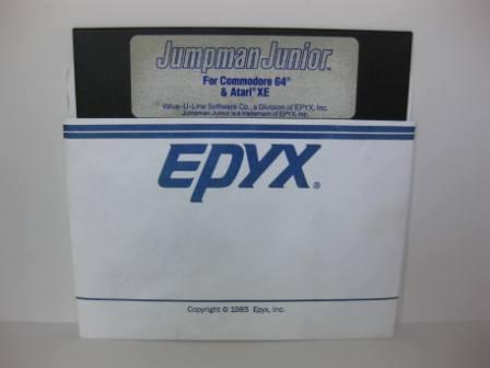 Jumpman Junior (Floppy Disk) - Commodore 64 Game